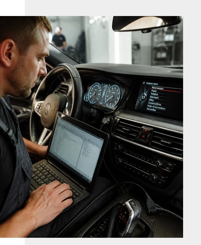 Русификация приборной панели BMW для авто в Новочеркасске от компании