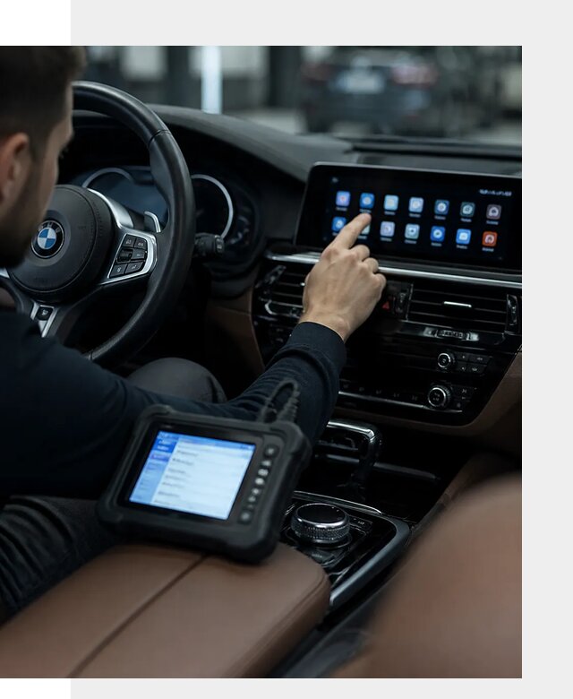 Установка приложений и мультимедиа сервисов BMW в Новочеркасске