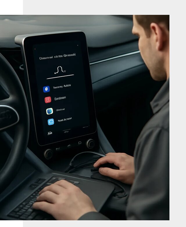 Установка приложений Lynk Co на автомобиль в Новочеркасске