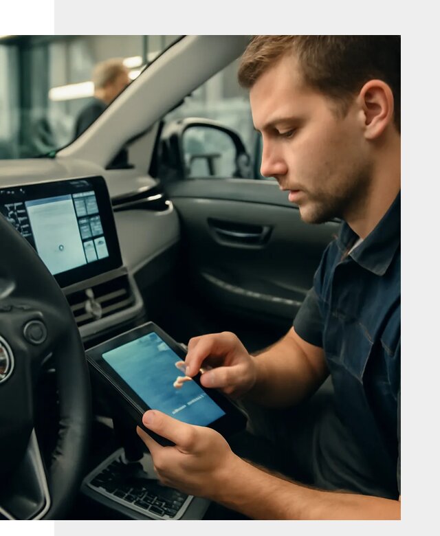 Установка приложений Toyota на мультимедиа в Новочеркасске
